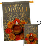 Festival Diwali - Faith & Religious Inspirational Vertical Impressions Decorative Flags HG192717 Made In USA