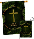 Palm Sunday - Faith Religious Inspirational Vertical Impressions Decorative Flags HG190068 Made In USA