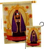 Our Lady of Aparecida - Faith Religious Inspirational Vertical Impressions Decorative Flags HG190073 Made In USA