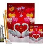 Sweet Couple - Family Special Occasion Vertical Impressions Decorative Flags HG192497 Made In USA