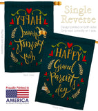 Grandparents Day - Family Special Occasion Vertical Impressions Decorative Flags HG115160 Made In USA