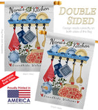 Nana's Kitchen - Family Special Occasion Vertical Impressions Decorative Flags HG115246 Made In USA