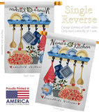 Nana's Kitchen - Family Special Occasion Vertical Impressions Decorative Flags HG115246 Made In USA