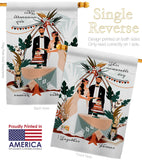 Together Forever - Family Special Occasion Vertical Impressions Decorative Flags HG137455 Made In USA