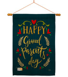 Grandparents Day - Family Special Occasion Vertical Impressions Decorative Flags HG115160 Made In USA