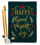 Grandparents Day - Family Special Occasion Vertical Impressions Decorative Flags HG115160 Made In USA