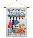 Nana's Kitchen - Family Special Occasion Vertical Impressions Decorative Flags HG115246 Made In USA