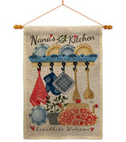 Nana's Kitchen - Family Special Occasion Vertical Impressions Decorative Flags HG115246 Made In USA