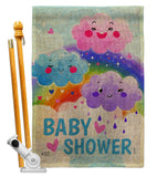 Cuite Baby Shower - Family Special Occasion Vertical Impressions Decorative Flags HG137510 Made In USA