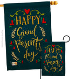 Grandparents Day - Family Special Occasion Vertical Impressions Decorative Flags HG115160 Made In USA