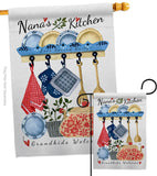 Nana's Kitchen - Family Special Occasion Vertical Impressions Decorative Flags HG115246 Made In USA