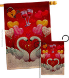 Sweet Couple - Family Special Occasion Vertical Impressions Decorative Flags HG192497 Made In USA