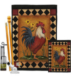 Rooster - Farm Animals Nature Vertical Impressions Decorative Flags HG110073 Made In USA