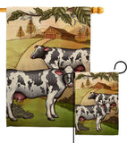 Cattles - Farm Animals Nature Vertical Impressions Decorative Flags HG110273 Made In USA