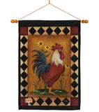 Rooster - Farm Animals Nature Vertical Impressions Decorative Flags HG110073 Made In USA