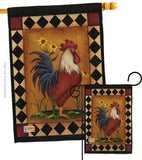 Rooster - Farm Animals Nature Vertical Impressions Decorative Flags HG110073 Made In USA