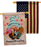 My Father Gmone - Fathers Day Summer Vertical Impressions Decorative Flags HG120056 Made In USA