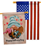 My Father Gmone - Fathers Day Summer Vertical Impressions Decorative Flags HG120056 Made In USA