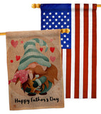 My Father Gmone - Fathers Day Summer Vertical Impressions Decorative Flags HG120056 Made In USA