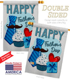 Happy Father's Day - Father's Day Summer Vertical Impressions Decorative Flags HG115117 Made In USA