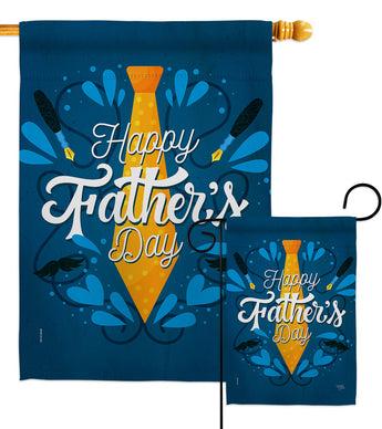 Gift For Dad - Father's Day Summer Vertical Impressions Decorative Flags HG115168 Made In USA