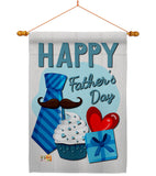 Happy Father's Day - Father's Day Summer Vertical Impressions Decorative Flags HG115117 Made In USA