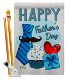 Happy Father's Day - Father's Day Summer Vertical Impressions Decorative Flags HG115117 Made In USA