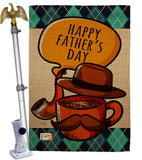 Classic Father Day - Father's Day Summer Vertical Impressions Decorative Flags HG115154 Made In USA