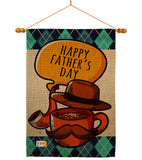 Classic Father Day - Father's Day Summer Vertical Impressions Decorative Flags HG115154 Made In USA