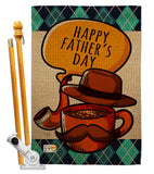 Classic Father Day - Father's Day Summer Vertical Impressions Decorative Flags HG115154 Made In USA