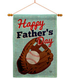 Father's Day Game - Father's Day Summer Vertical Impressions Decorative Flags HG192522 Made In USA
