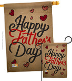 Happy Father's Day - Father's Day Summer Vertical Impressions Decorative Flags HG191087 Made In USA