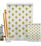 Royal French - Fleur De Lys Interests Vertical Impressions Decorative Flags HG118005 Made In USA