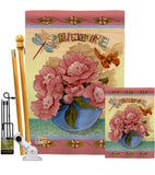 Springtime - Floral Spring Vertical Impressions Decorative Flags HG104084 Made In USA