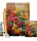 Garden Arrangement - Floral Spring Vertical Impressions Decorative Flags HG104124 Made In USA