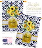 Sunflower Bouquet - Floral Spring Vertical Impressions Decorative Flags HG104115 Made In USA