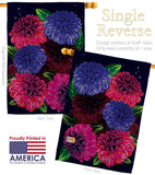My Dahlia - Floral Spring Vertical Impressions Decorative Flags HG104148 Made In USA