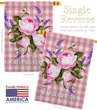 Roses - Floral Spring Vertical Impressions Decorative Flags HG137408 Made In USA