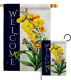 Spring Yellow Flowers - Floral Spring Vertical Impressions Decorative Flags HG104111 Made In USA