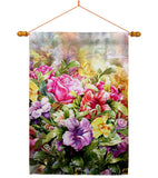 Spring Bouquet - Floral Spring Vertical Impressions Decorative Flags HG104123 Made In USA