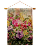 Spring Bouquet - Floral Spring Vertical Impressions Decorative Flags HG104123 Made In USA
