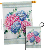 Hydrogens Burlap - Floral Spring Vertical Impressions Decorative Flags HG104139 Made In USA