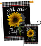 My Sunflower - Floral Spring Vertical Impressions Decorative Flags HG137253 Made In USA