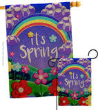 Colorful Spring - Floral Spring Vertical Impressions Decorative Flags HG192499 Made In USA