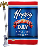 4th of July Day - Fourth of July Americana Vertical Impressions Decorative Flags HG192215 Made In USA