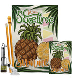 Sweettime Summer - Fruits Food Vertical Impressions Decorative Flags HG137269 Made In USA