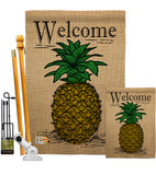 Classic Pineapple - Fruits Food Vertical Impressions Decorative Flags HG192194 Made In USA