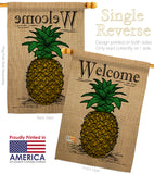 Classic Pineapple - Fruits Food Vertical Impressions Decorative Flags HG192194 Made In USA