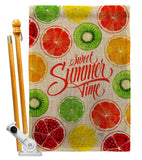 Too Sweet Summer - Fruits Food Vertical Impressions Decorative Flags HG117079 Made In USA