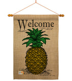 Classic Pineapple - Fruits Food Vertical Impressions Decorative Flags HG192194 Made In USA